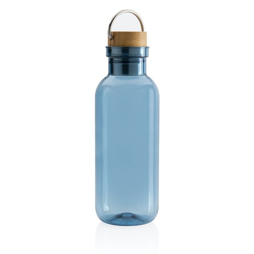 Bouteille 680ml en rPET RCS, couvercle en bambou