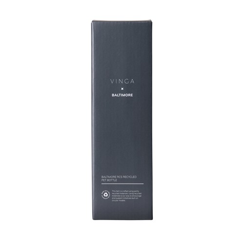 VINGA Baltimore RCS recycled SS bottle 600 ML