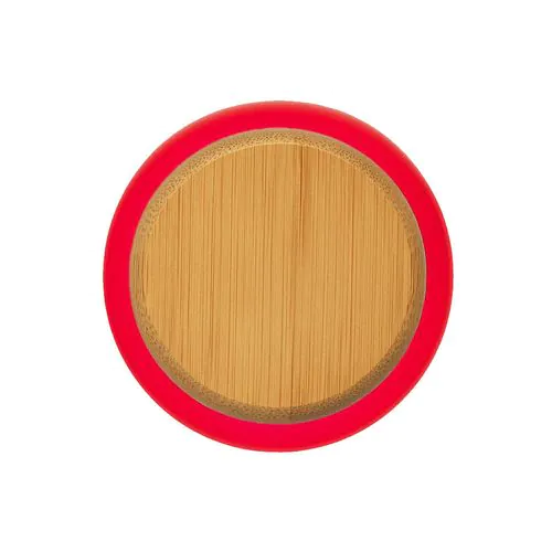 Frosted glass bottle and bamboo lid, capacity 500 ml Frosted glass bottle and bamboo lid, capacity 500 ml