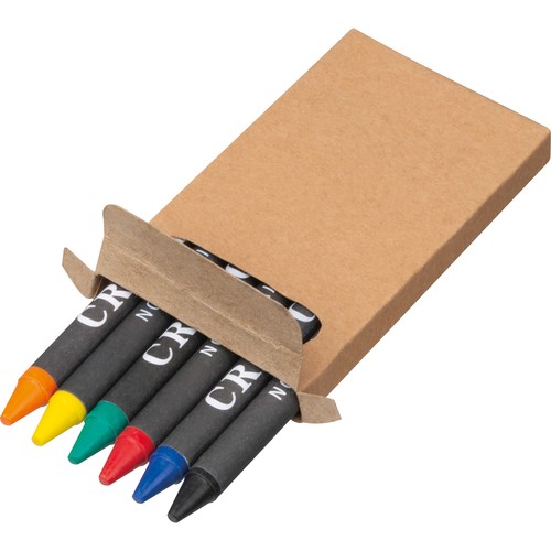 6-delige waskrijtset 6-delige waskrijtset