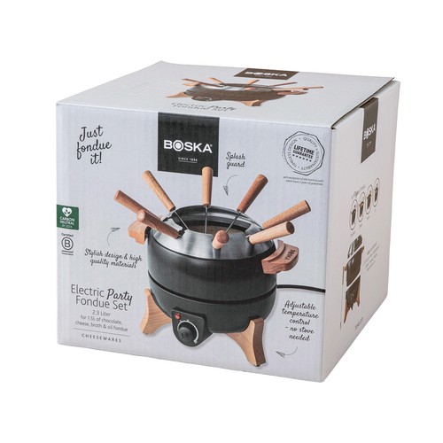 BOSKA Electric Party Fondue Set - 2.3L (EU Type F)