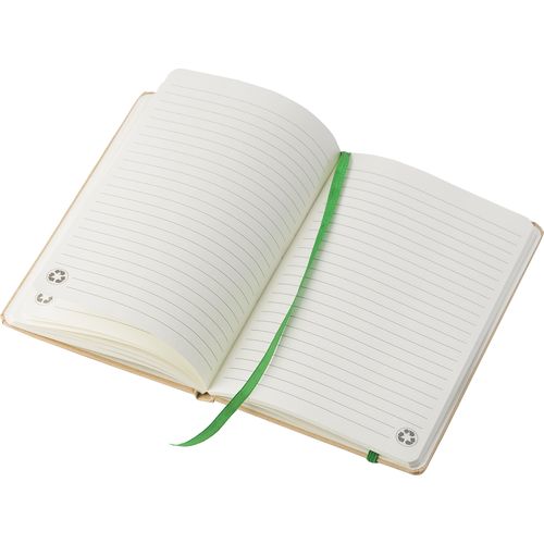Carnet A5 en carton recyclé Gianni