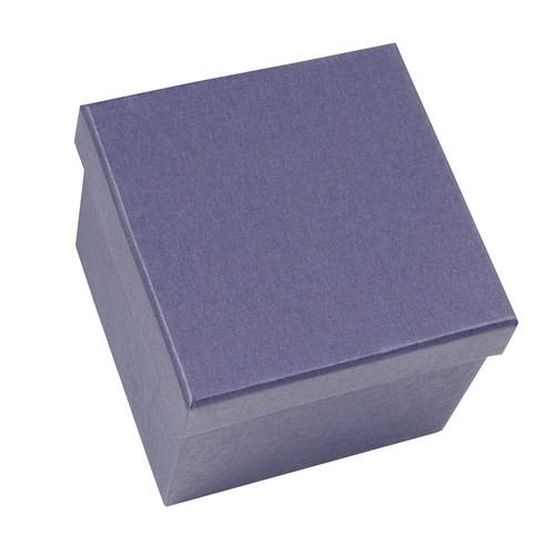 BLUE BOX SATIN BLUE 90X90X70 MM BLUE BOX SATIN BLUE 90X90X70 MM