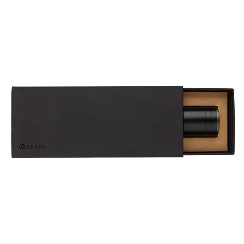 Linterna resistente recargable USB de aluminio reciclado RCS Linterna resistente recargable USB de aluminio reciclado RCS