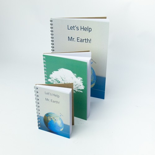 A6 SPIRAL BLOCK ON CUSTOMIZABLE RECYCLED PAPER A6 SPIRAL BLOCK ON CUSTOMIZABLE RECYCLED PAPER