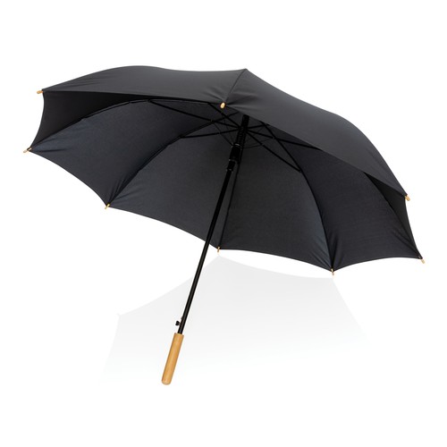 27" Impact AWARE™ RPET 190T auto open bamboe paraplu 27" Impact AWARE™ RPET 190T auto open bamboe paraplu