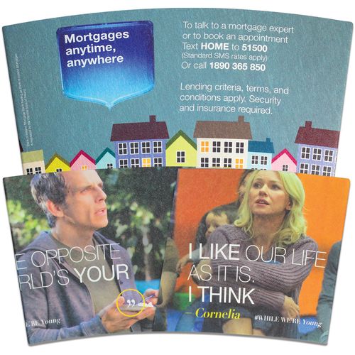 Cup Sleeve - Flat packed card - Small 8-10oz