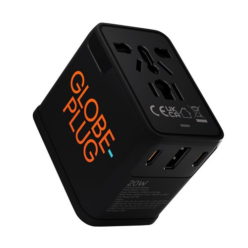 GlobePlug – 20W Universal Adapter GlobePlug – 20W Universal Adapter