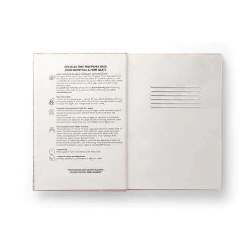 TEAPAD RIGID. A5 notepad with hard cover made from tea leafs waste (65%) TEAPAD RIGID. A5 notepad with hard cover made from tea leafs waste (65%)