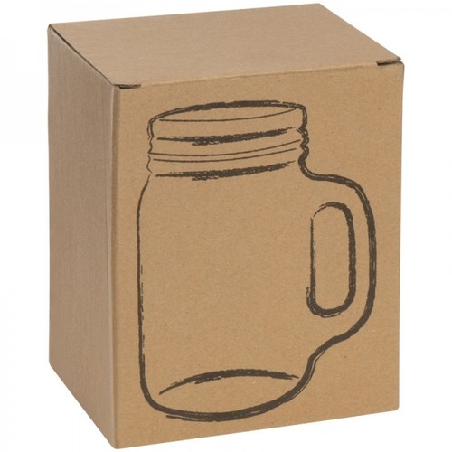 Drinking glass with handle and lid TREVISO 450 ml