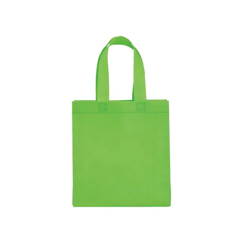 80 g/m2 non-woven fabric mini shopping bag with gusset and short handles 80 g/m2 non-woven fabric mini shopping bag with gusset and short handles