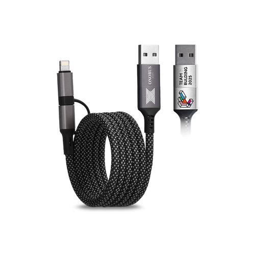 MAGNETIC WINDING 6-IN-1 CHARGING CABLE