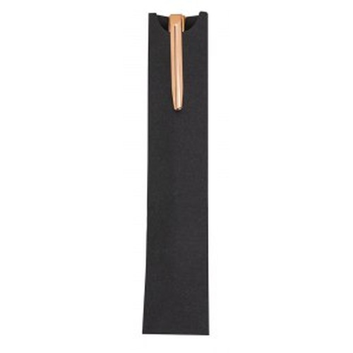 BUSTA PER PENNA IN CARTA NERA 150X30MM
