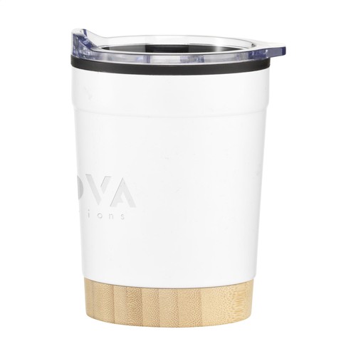 Kobe Bamboo RCS Recycled Steel 350 ml coffee cup Kobe Bamboo RCS Recycled Steel 350 ml coffee cup