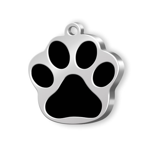 MEDAILLE PATTE PETITE NOIRE