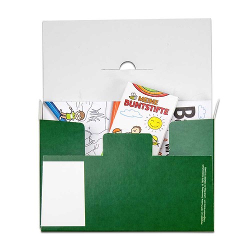 Coffret de coloriage A6 - Noël - Kit de dessin neutre
