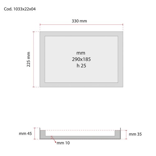 BLUE BOX SATIN BLUE 330X225X45 MM BLUE BOX SATIN BLUE 330X225X45 MM