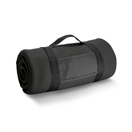 THORPE. Fleece blanket with removable handle (180 g/m²) THORPE. Fleece blanket with removable handle (180 g/m²)