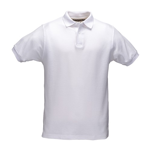 100% piqué cotton (180 g/m2) short-sleeved polo shirt with two-button collar 100% piqué cotton (180 g/m2) short-sleeved polo shirt with two-button collar