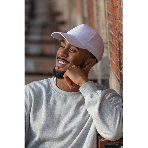 Casquette 5 panneaux en coton recyclé 190gr IMPACT