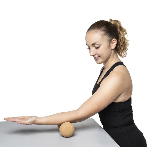 Cacahuete de masaje de corcho, 16 x 8 cm, "Made in Europe" Cacahuete de masaje de corcho, 16 x 8 cm, "Made in Europe"