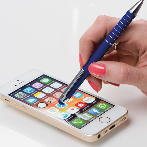 Metal pen with touch function