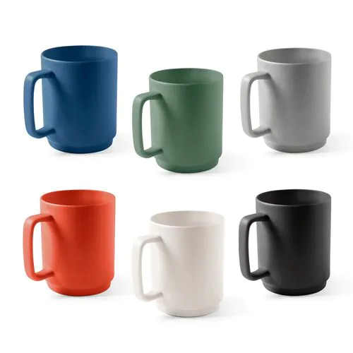 MIGHTY. Ceramic mug with cylindrical body 330 mL MIGHTY. Ceramic mug with cylindrical body 330 mL