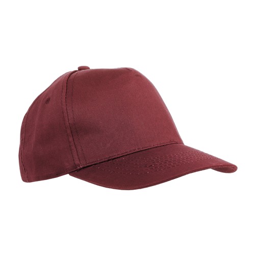 Cotton 5-panel cap with adjustable velcro strap (for kids)