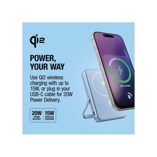 Fresh 'n Rebel Wireless Powerbank 10000mAh Compatible with MagSafe