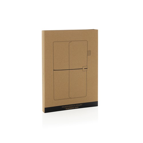 Carnet de notes 3 en 1 rechargeable en PU Daily Notes Binder Carnet de notes 3 en 1 rechargeable en PU Daily Notes Binder
