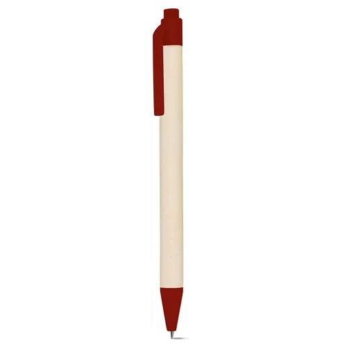 BALLPOINT PEN MADE OF RECYCLED MILK CARTON AND PLA BALLPOINT PEN MADE OF RECYCLED MILK CARTON AND PLA