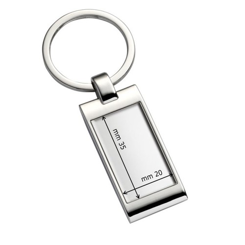 PORTE-CLÉS RECTANGULAIRE AVEC CAVITÉ PORTE-CLÉS RECTANGULAIRE AVEC CAVITÉ