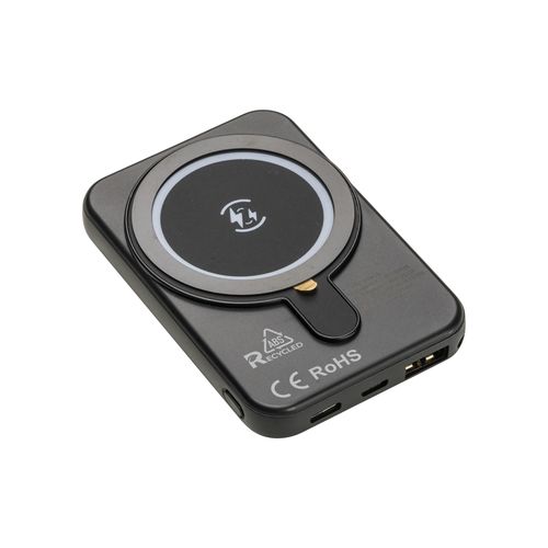Banque d'énergie magnétique R-ABS 5000 mAh, sortie sans fil 15W