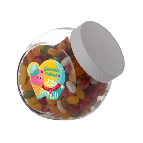 Medium glass jar 0,9 liter Medium glass jar 0,9 liter