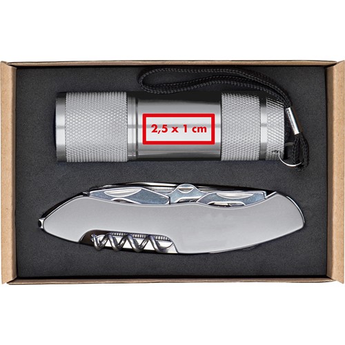Zaklamp en zakmes-set Dover Zaklamp en zakmes-set Dover