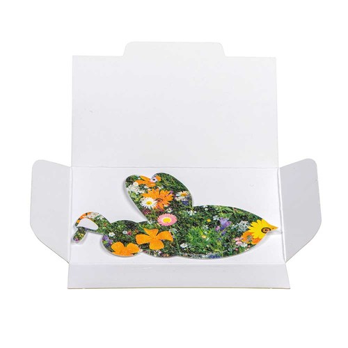 Bijen papier met zaadjes Bijen papier met zaadjes