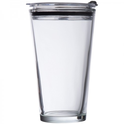 Glass mug with lid WATTENSCHEID 400 ml Glass mug with lid WATTENSCHEID 400 ml