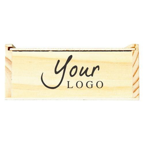 Wooden box with game set Myriam