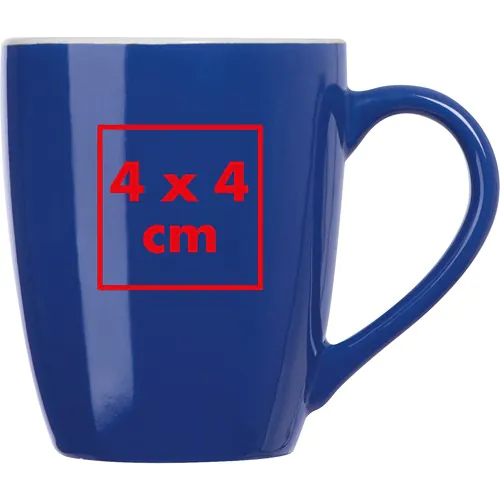 Tasse colorée et intérieur blanc Tasse colorée et intérieur blanc