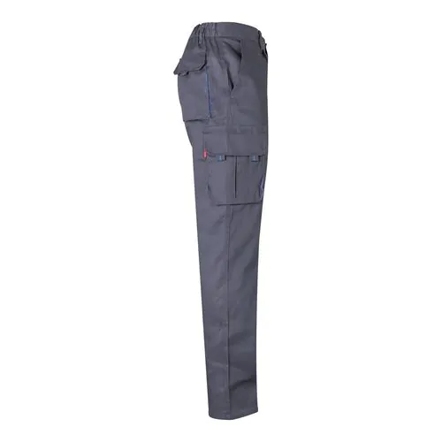VL HYPNOS. Two-tone multi-pocket twill trousers (200g/m²), in cotton (35%) and polyester (65%) VL HYPNOS. Two-tone multi-pocket twill trousers (200g/m²), in cotton (35%) and polyester (65%)