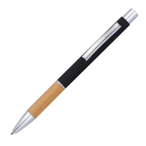 Pen van aluminium met bamboe Pen van aluminium met bamboe