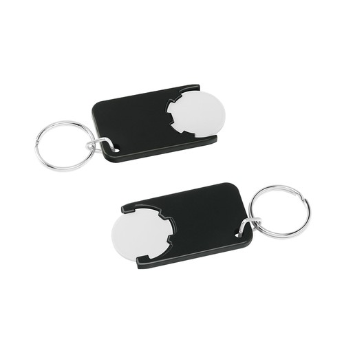 Chiphouder met winkelwagenmuntje 1€ "Beta" Chiphouder met winkelwagenmuntje 1€ "Beta"