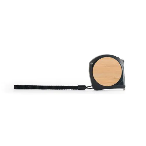 ODENSE V. Taśma o długości 5 metrów wykonana z ABS pochodzącego z recyklingu (100% rABS) i bambusa