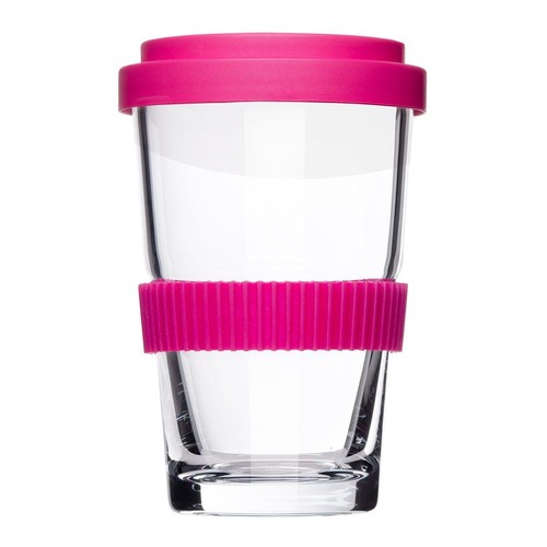 SmoothieGlass, Smoothie2Go, Shape 361, including flast siliconbelt - engraving SmoothieGlass, Smoothie2Go, Shape 361, including flast siliconbelt - engraving