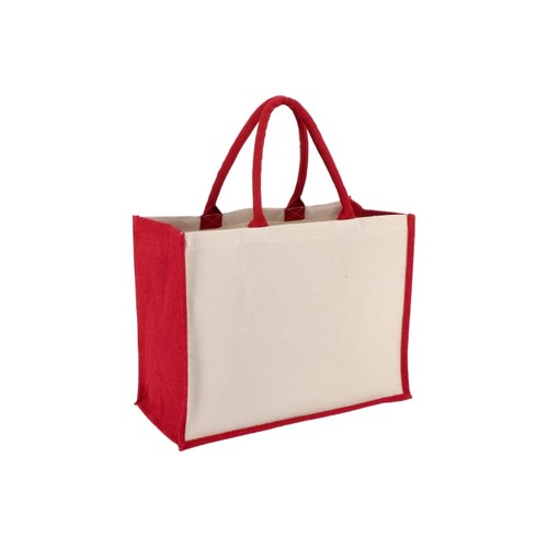 Jute-Cotton Sac fourre-tout OEKO-TEX® 42,5 x 19 x 32cm 320g/m²