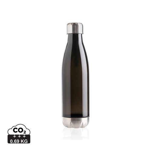 Auslaufsichere Trinkflasche mit Stainless-Steel-Deckel Auslaufsichere Trinkflasche mit Stainless-Steel-Deckel