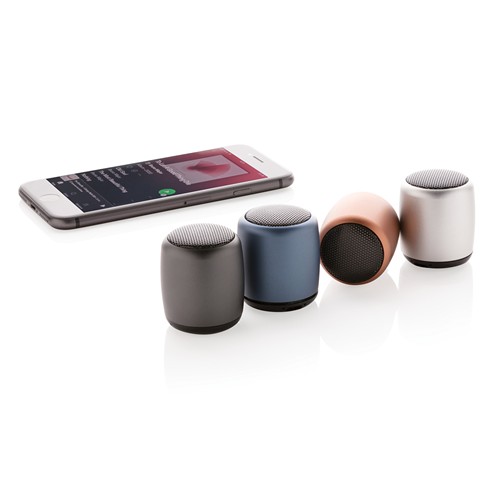 Mini aluminium draadloze speaker Mini aluminium draadloze speaker