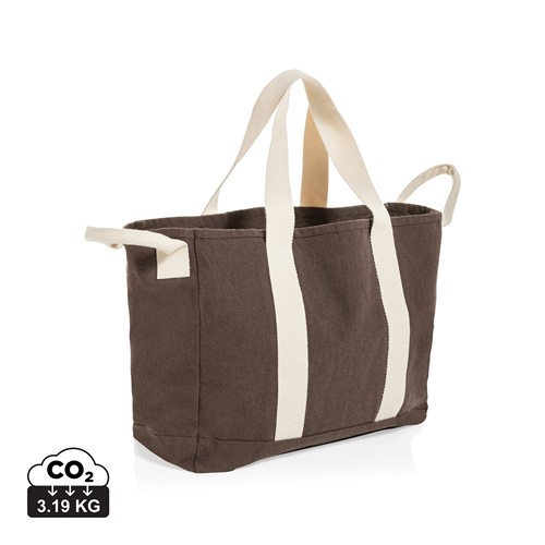 BEAU AWARE™ Beach bag 400gsm recycled canvas, with side hand BEAU AWARE™ Beach bag 400gsm recycled canvas, with side hand