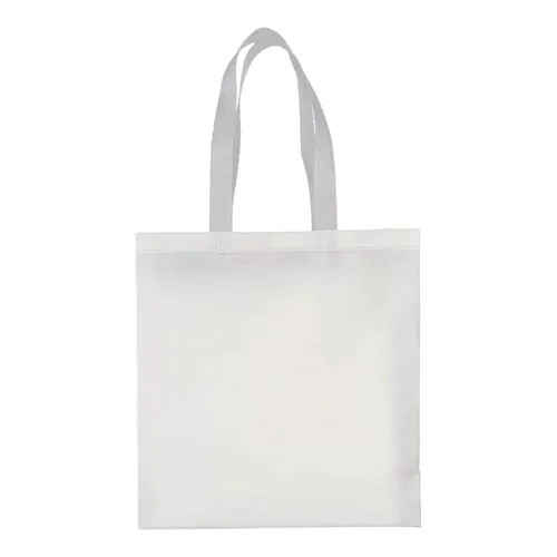 Bolsa laminada tejido no tejido, mangos largos y fuelle