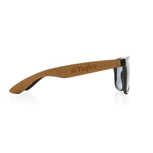 GRS recycled PC plastic sunglasses with cork GRS recycled PC plastic sunglasses with cork
